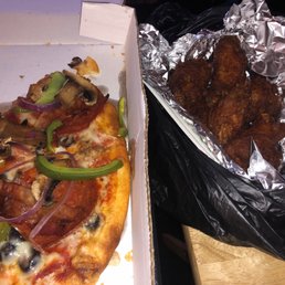 Pizza and wings Pizza and wings