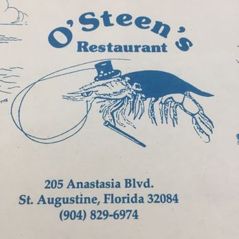 O'Steen's Restaurant - Seafood Near Me - Saint Augustine, Florida O'Steen's Restaurant - Seafood Near Me - Saint Augustine, Florida