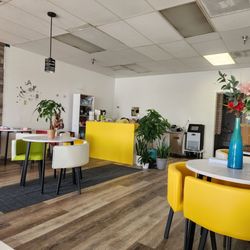 Interior of Helen's Health Tea & Espresso Cafe