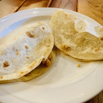 Canton Regio - Eggs and potato tacos (complimentary) - Mexican Near Me - Chicago, Illinois Canton Regio - Eggs and potato tacos (complimentary) - Mexican Near Me - Chicago, Illinois