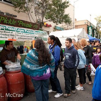 Pickle People - a crowd of people standing in front of a pickle stand - Specialty Food Near Me - West Hempstead, New York Pickle People - a crowd of people standing in front of a pickle stand - Specialty Food Near Me - West Hempstead, New York