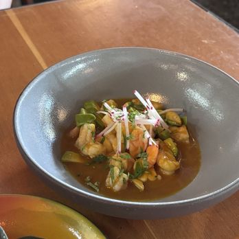 Puesto Park Place - Passionfruit Shrimp Ceviche was mid - Mexican Near Me - Irvine, California Puesto Park Place - Passionfruit Shrimp Ceviche was mid - Mexican Near Me - Irvine, California