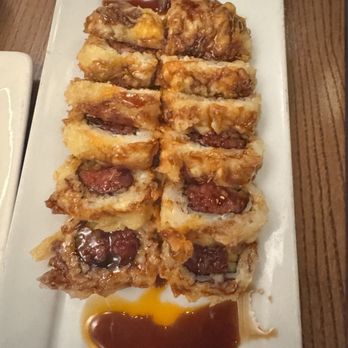 Sushi On Fire - California tempora roll - Sushi Bars Near Me - Huntington Beach, California Sushi On Fire - California tempora roll - Sushi Bars Near Me - Huntington Beach, California