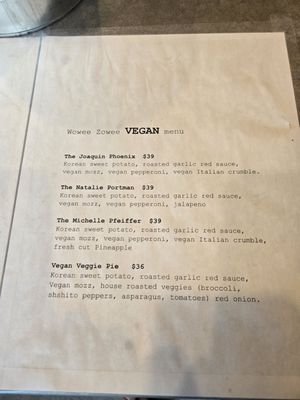 Menu photo 1 Wowee Zowee Tustin, CA Menu photo 1 Wowee Zowee Tustin, CA