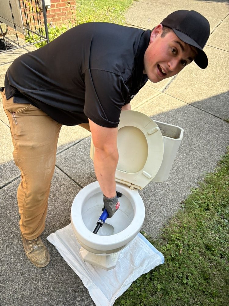 Slide of Plumbing Tech