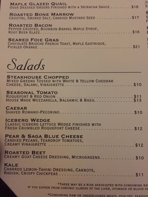 Menu photo 5 Vic & Anthony's Steakhouse Lake Charles, LA Menu photo 5 Vic & Anthony's Steakhouse Lake Charles, LA