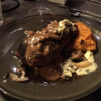 Cabernet Grill - Steak with sweet potato mash - Seafood Near Me - Fredericksburg, Texas
