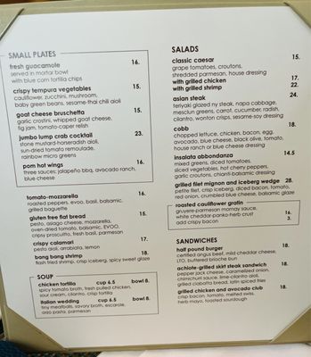 Menu photo 6 POM Restaurant Indio, CA