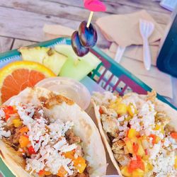 Wild Sassa - Steak Taco & Mahi Mahi Taco.