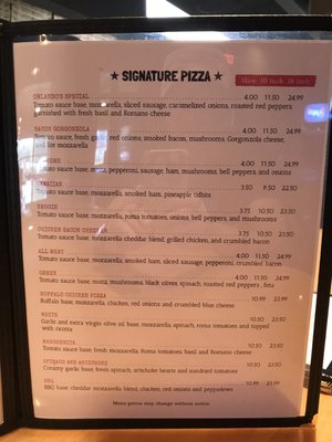 Menu photo 8 Orlando’s Pizza - Mount Pleasant Mount Pleasant, SC