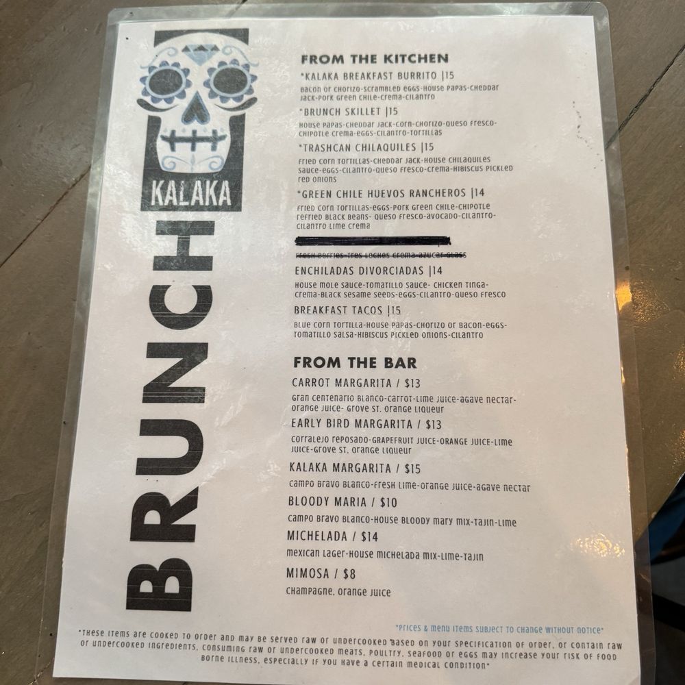 Kalaka Mexican Kitchen - Brunch menu - Bars Near Me - Evergreen, Colorado Kalaka Mexican Kitchen - Brunch menu - Bars Near Me - Evergreen, Colorado