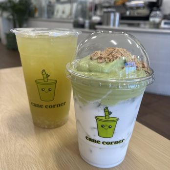 Cane Corner - Avo-Coconut and A11. Lychee Sugarcane. - Juice Bars & Smoothies Near Me - Elk Grove, California