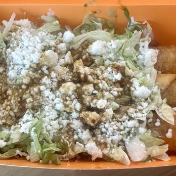 Roll Em Up Taquitos - 3 Flour Taquitos - Mexican Near Me - Pasadena, California