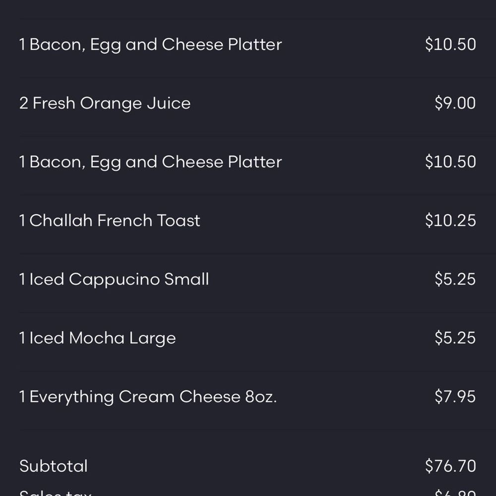 Kossar's Bagels & Bialys - Seamless total. - Bakeries Near Me - New York, New York