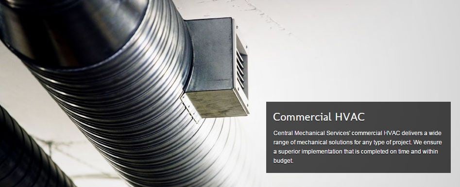 Slide of Central Mechanical Services