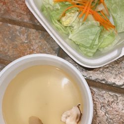 Japan Express - Soup & ginger salad comes with dinner meals!