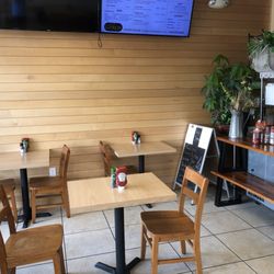 Hot Gyros and More - Some of inside tables