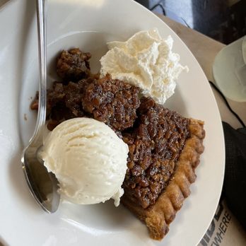 The Hideaway - Pecan Pie a la mode (with ice cream on top) - Sports Bars Near Me - Odenton, Maryland The Hideaway - Pecan Pie a la mode (with ice cream on top) - Sports Bars Near Me - Odenton, Maryland