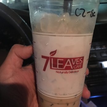7 Leaves Cafe - Aw, come on!!! I've never seen this much ice put into my drink ANYWHERE! That's not boba at the bottom! - Coffee & Tea Near Me - Costa Mesa, California 7 Leaves Cafe - Aw, come on!!! I've never seen this much ice put into my drink ANYWHERE! That's not boba at the bottom! - Coffee & Tea Near Me - Costa Mesa, California