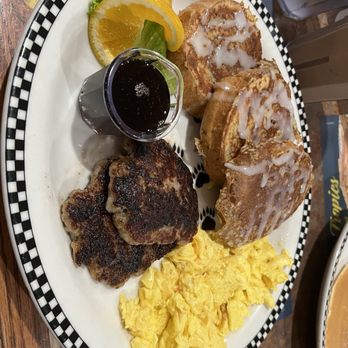 Black Bear Diner Midwest City - Cinnamon Roll French Toast* (1650 cals.) - American Near Me - Midwest City, Oklahoma Black Bear Diner Midwest City - Cinnamon Roll French Toast* (1650 cals.) - American Near Me - Midwest City, Oklahoma