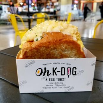 Oh K-Dog - a sandwich in a box - Korean Near Me - Niles, Illinois