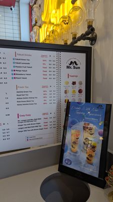 Menu photo 1 Mr Sun Oakville, ON Menu photo 1 Mr Sun Oakville, ON
