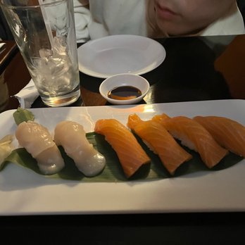 Kitami Yakiniku & Sushi - scallop nigiri, salmon nigiri - Japanese Near Me - Lafayette, Indiana
