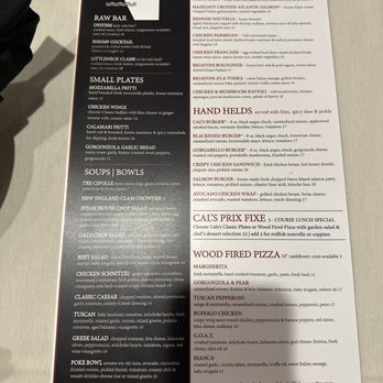 CAL’S WOOD-FIRED GRILL & WINE BAR - Updated December 2024 - 251 Photos ...