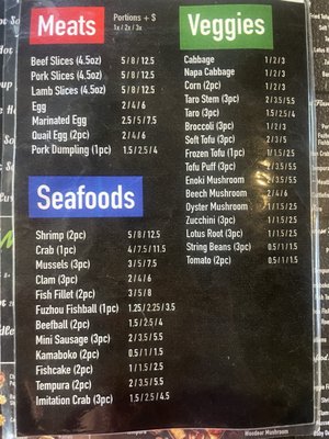 Menu photo 2 Tasty Pot Albuquerque, NM