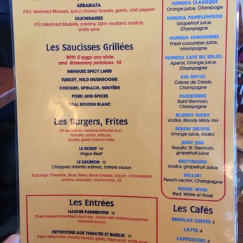 Café du Soleil - $6 brunch cocktails! - French Near Me - New York, New York Café du Soleil - $6 brunch cocktails! - French Near Me - New York, New York