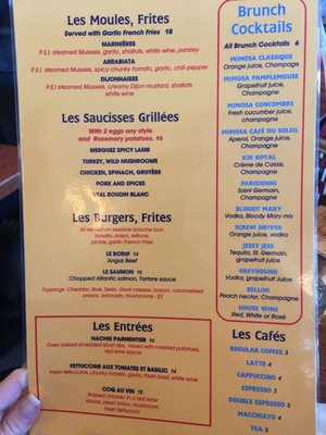 Menu photo 7 Cafe Du Soleil New York, NY