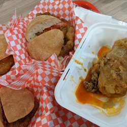 Rita's Hungarian Kitchen - Schnitzel sandwiches and a cabbage roll
