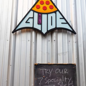 Glide Pizza - outside sign - Pizza Near Me - Atlanta, Georgia