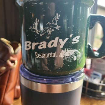 Brady's Restaurant - Our 3 April'26 SOUVENIR Coffee Mug - American Near Me - Acme, Pennsylvania