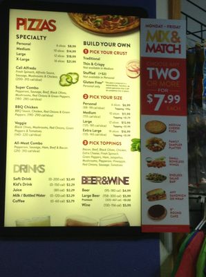Menu photo 1 Chuck E. Cheese Albuquerque, NM Menu photo 1 Chuck E. Cheese Albuquerque, NM
