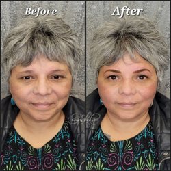 TLC Beauty Designs - Brows and Eyeliner
Soft combination brows
Thin classic eyeliner