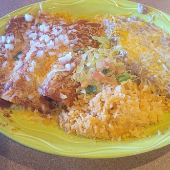 El Comedor Cardenas - 3 enchilada plate - Mexican Near Me - Williams, Arizona