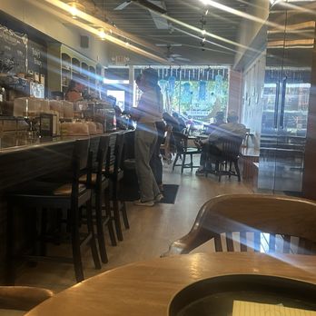 Monon Coffee Company - Sitting toward the back; it's a small quaint spot in Broad Ripple. - Coffee & Tea Near Me - Indianapolis, Indiana