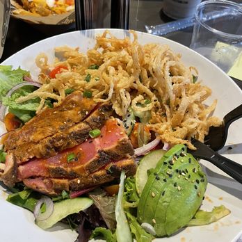 The Stand - American Classics Redefined - Seared Ahi Tuna Salad - Burgers Near Me - Northridge, California