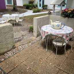 Outside seating