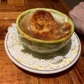 The Ambry - Onion soup that comes with early bird special - German Near Me - Fort Lauderdale, Florida The Ambry - Onion soup that comes with early bird special - German Near Me - Fort Lauderdale, Florida