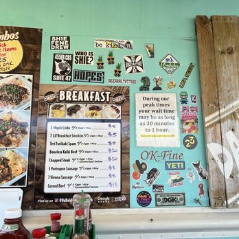 Da Bald Guy - Menu - Food Trucks Near Me - Kahuku, Hawaii