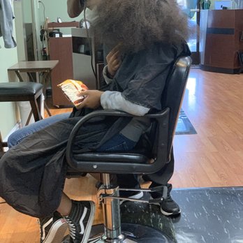 Tsega Salon - During the blow dry process - Hair Salons Near Me - Murrieta, California Tsega Salon - During the blow dry process - Hair Salons Near Me - Murrieta, California