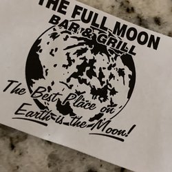 Full Moon Bar & Grill - Label