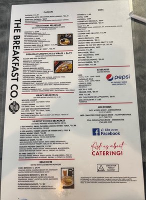 Menu photo 3 The Breakfast Co Indianapolis, IN Menu photo 3 The Breakfast Co Indianapolis, IN