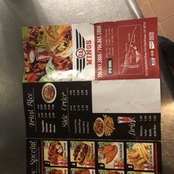 2Awings - Menu