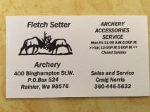 Fletch Setter Archery Logo
