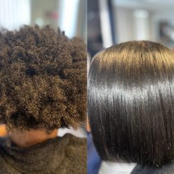 Hair She Goes Beauty Salon - Natural Hair Blowout! 
Call or text for your appointment