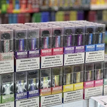 blue razz ice vape flavor Breeze Smoke ensnared in FDA vape crackdown