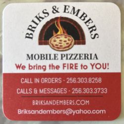 Briks and Embers - Business Card